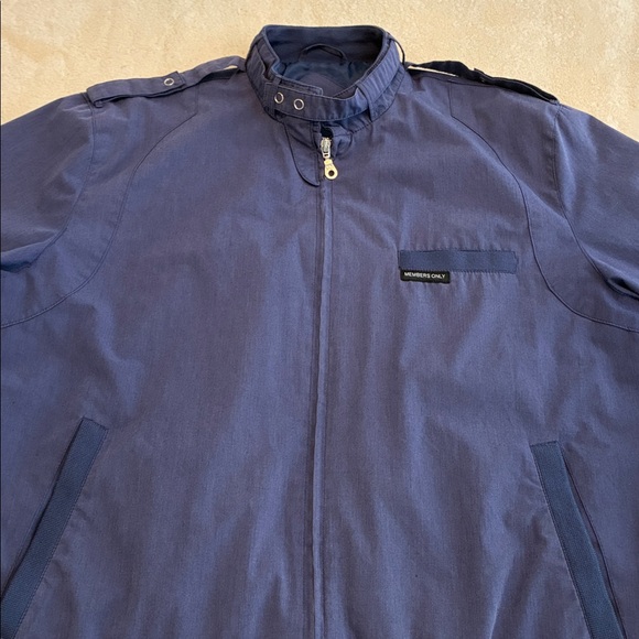 Vintage Members Only Men's Blue Jacket XL - Picture 15 of 15
